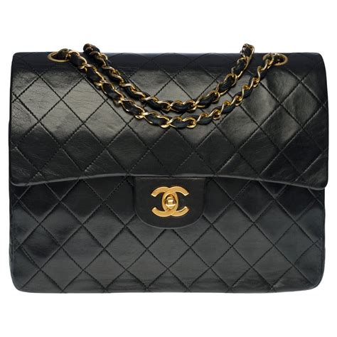 black chanel bag with white logo|black chanel bag for sale.